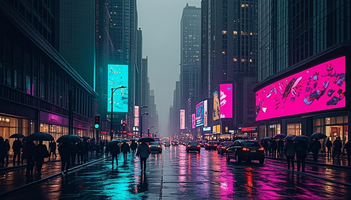Cyberpunk Cityscape